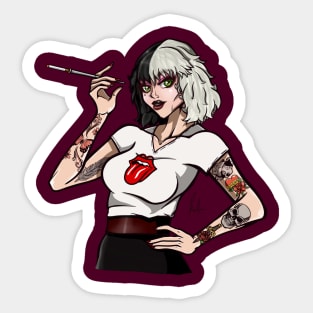 Cruella Sticker